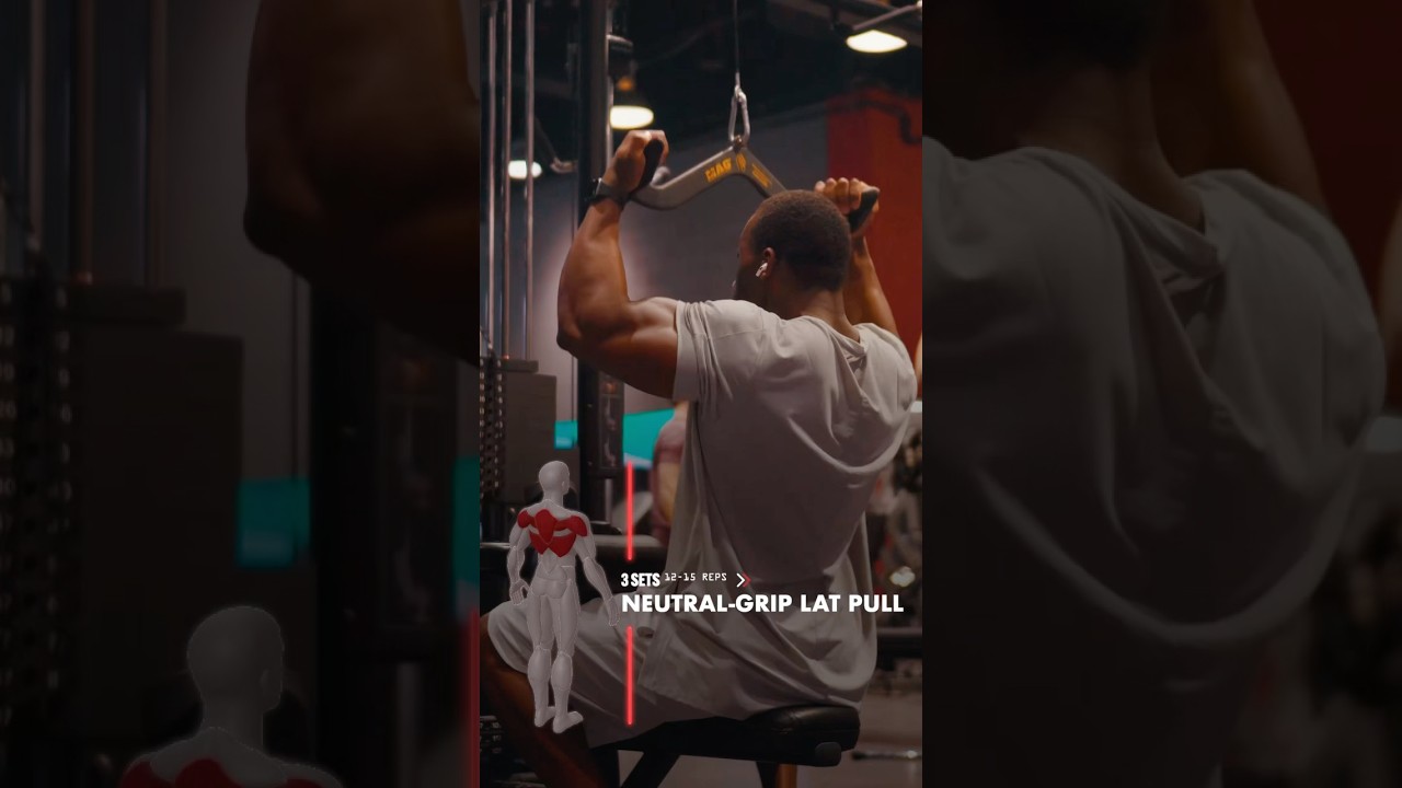 Master the Neutral-Grip Lat Pulldown | Build a Wider, Stronger Back!