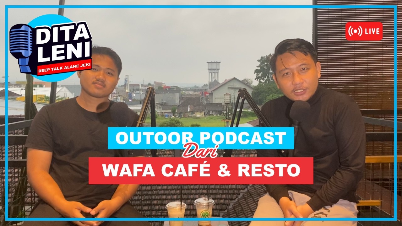 OUTDOOR PODCAST DENGAN VIEW ICONIC JEMBER
