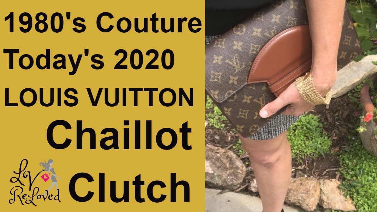 Louis Vuitton Chaillot Clutch - 1980 Vintage Envelope Clutch - Forever Fashionable Couture