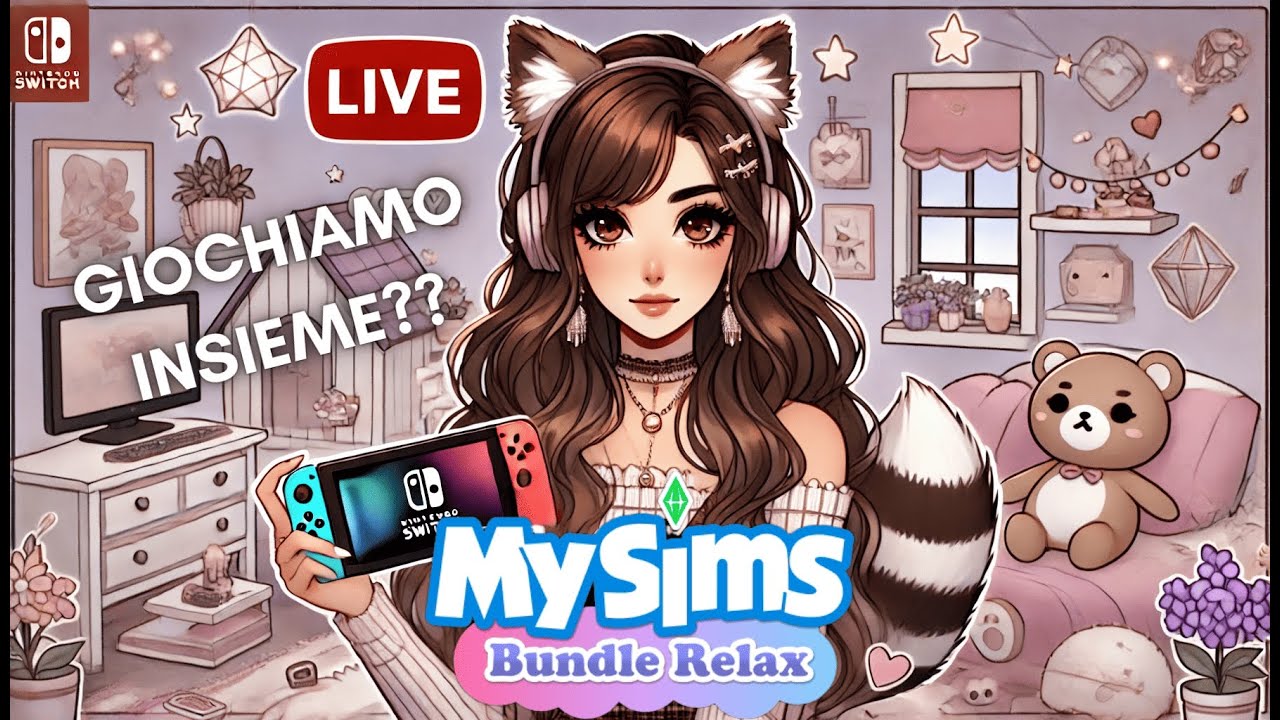 GIOCHIAMO A MY SIMS BUNDLE RELAX (ho sclerato) 💜 ve lo consiglio? + riscattare punti oro Nintendo ⭐️