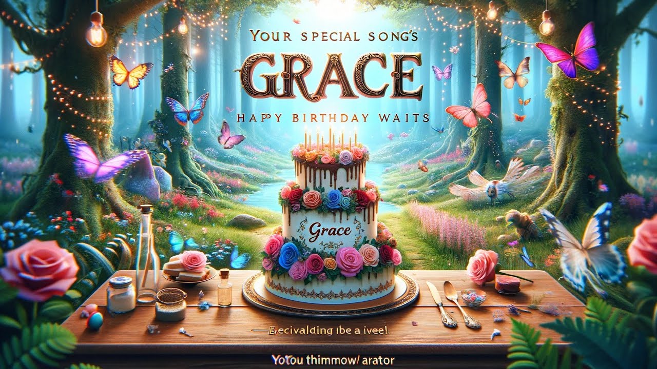 Happy Birthday Grace 🥳🎉| Grace Birthday Song 🎂 🎈| Grace's Birthday Song Celebration