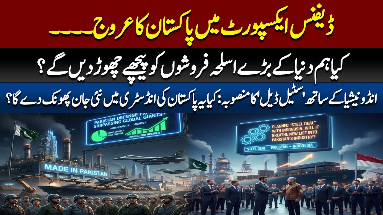 Pakistan's Defense Boom: Will Arms Exports & Indonesia Steel Deal Save the Economy?