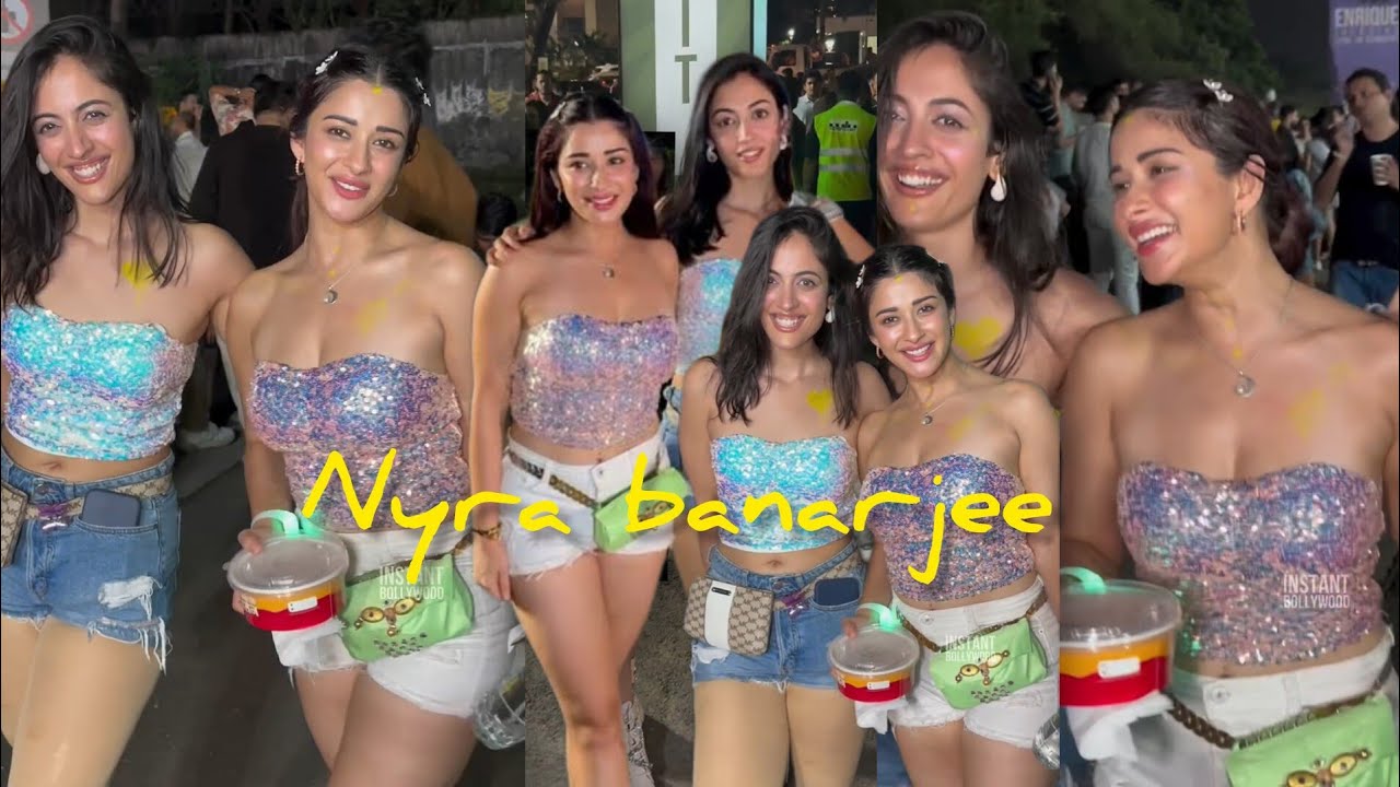 ✨ Nyra Banerjee Spotted at Mumbai Concert | Stunning Look & Fun Moments | Bollywood Celeb Style 2025