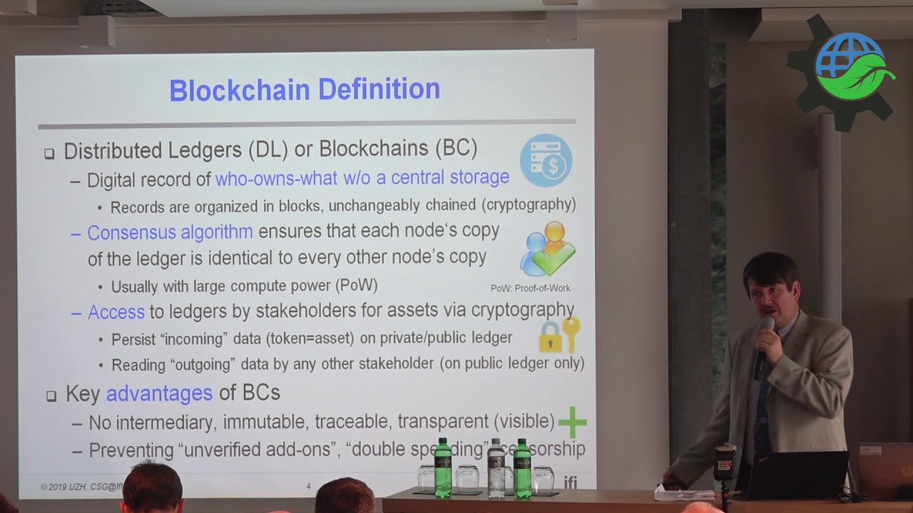 Blockchain Grundlagen: Anwendungen in der Landwirtschaft / Prof. Dr. Stiller