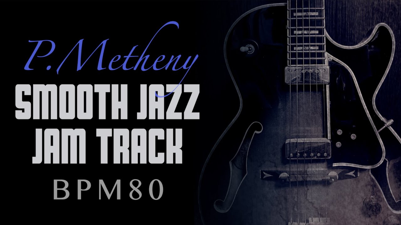 Pat Metheny Style - Smooth Jazz Backing Track in F Minor ↓Chords&Scales / Solo 1:03~