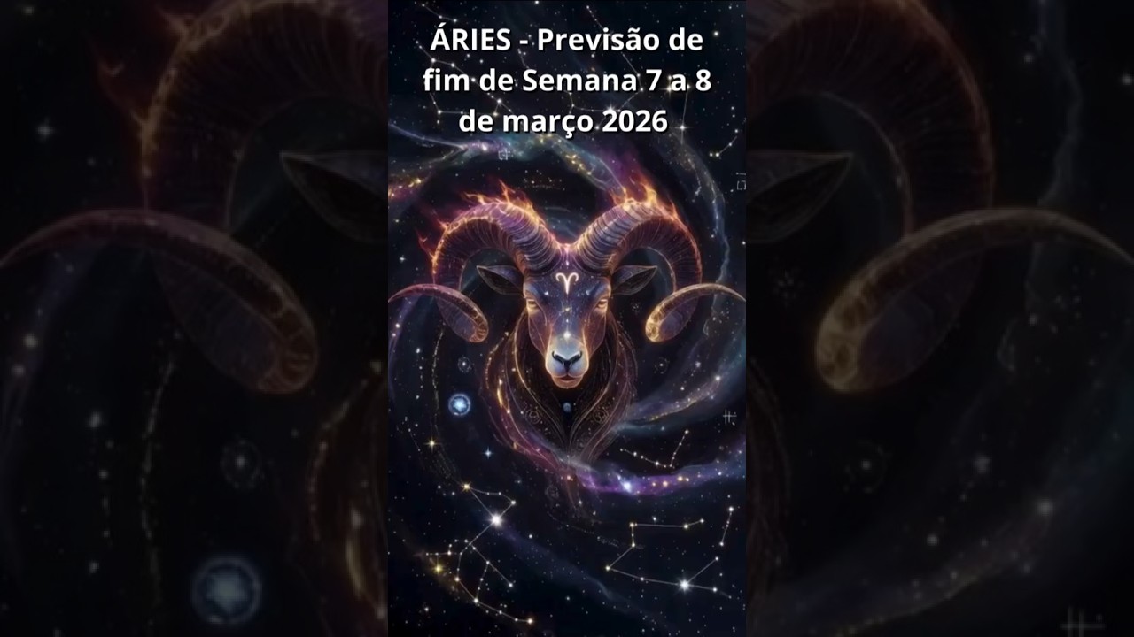 ÁRIES   Previsão do fim de Semana 7 a 8 de março 2026  #signo #signos  #universo #foryou #aries