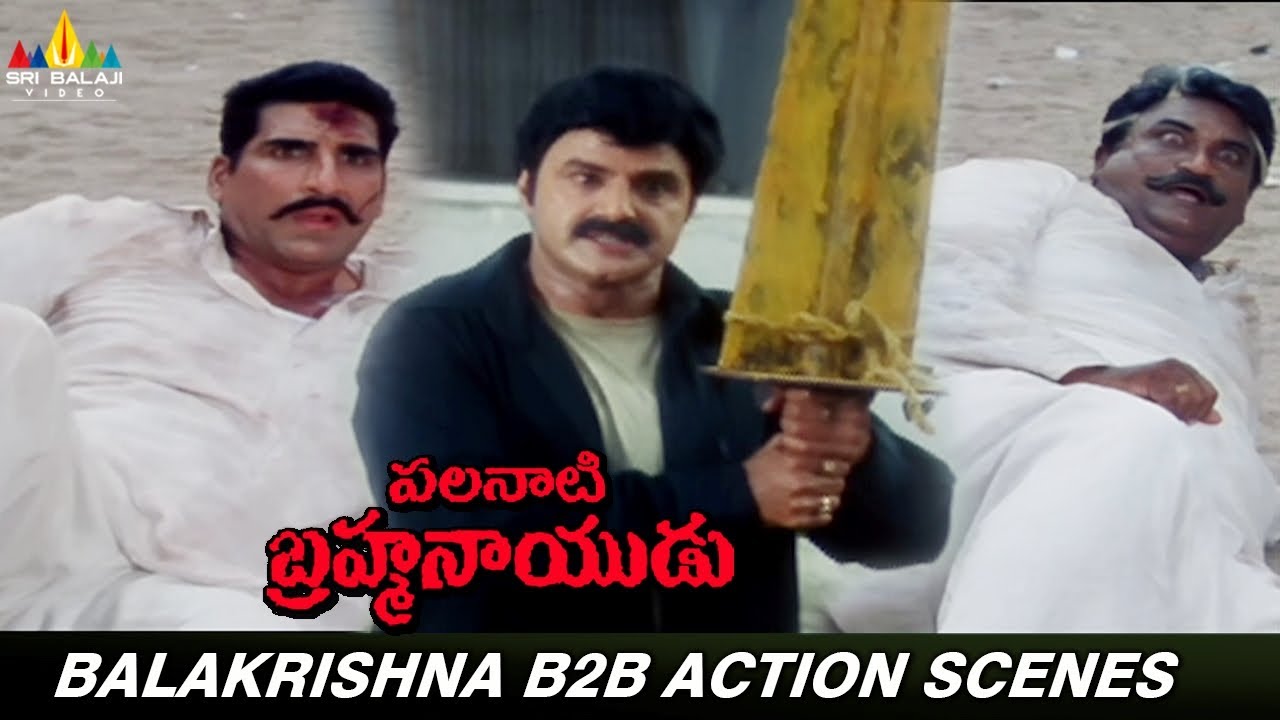 Balakrishna Back to Back Action Scenes | Palanati Brahmanaidu | Balakrishna | Mukesh Rishi