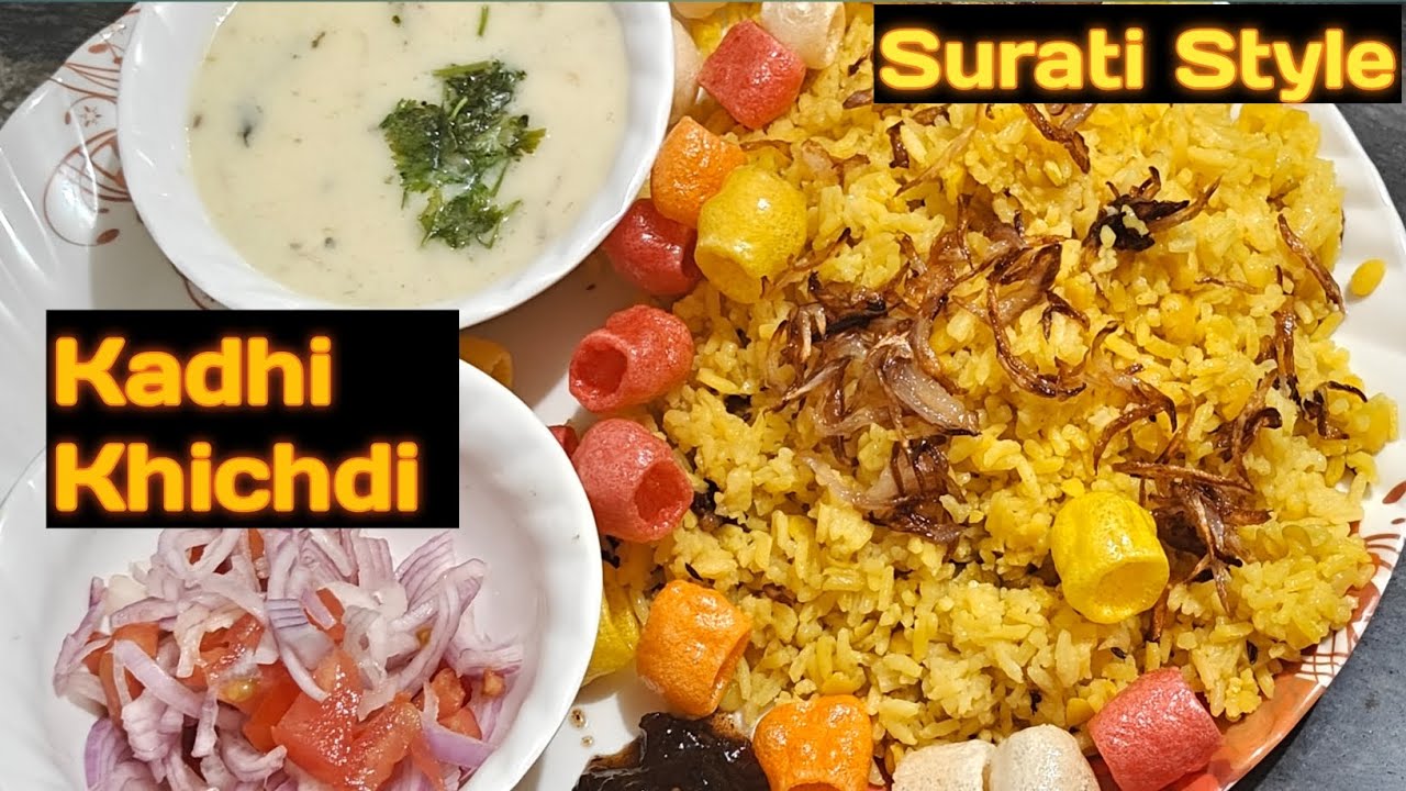 Easy Way To Cook Kadhi Khichdi | Surati Style Kadhi Khichdi | Kadhi Khichdi Recipe | Gujrati Kadhi