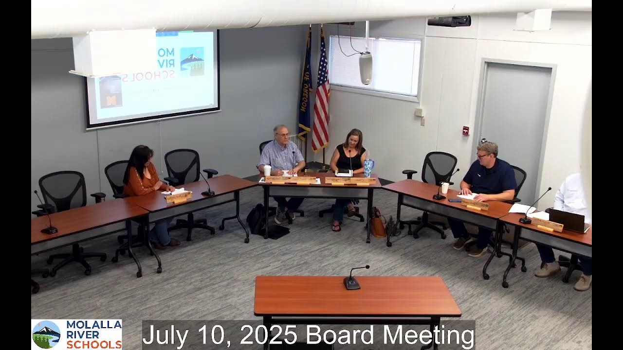 July 10, 2025 School Board Meeting