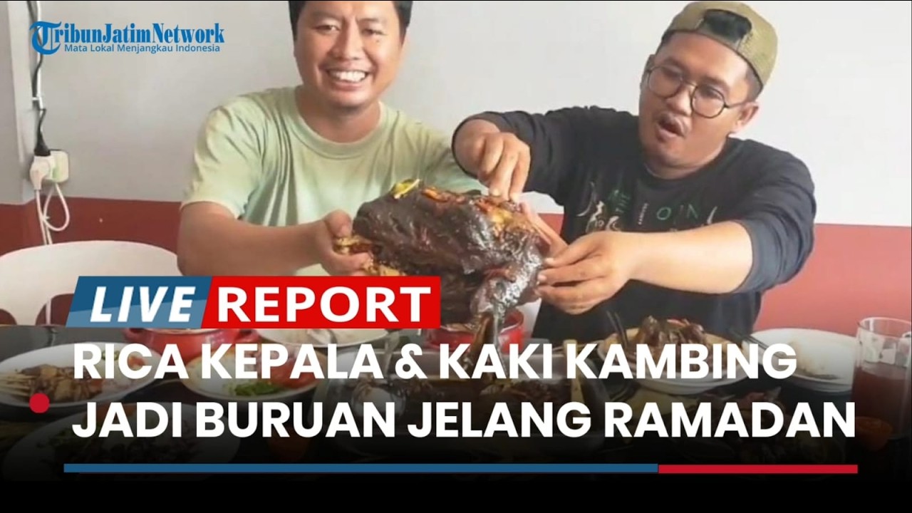 Kuliner Unik di Gresik, Rica Kepala dan Kaki Kambing Jadi Buruan Jelang Ramadan