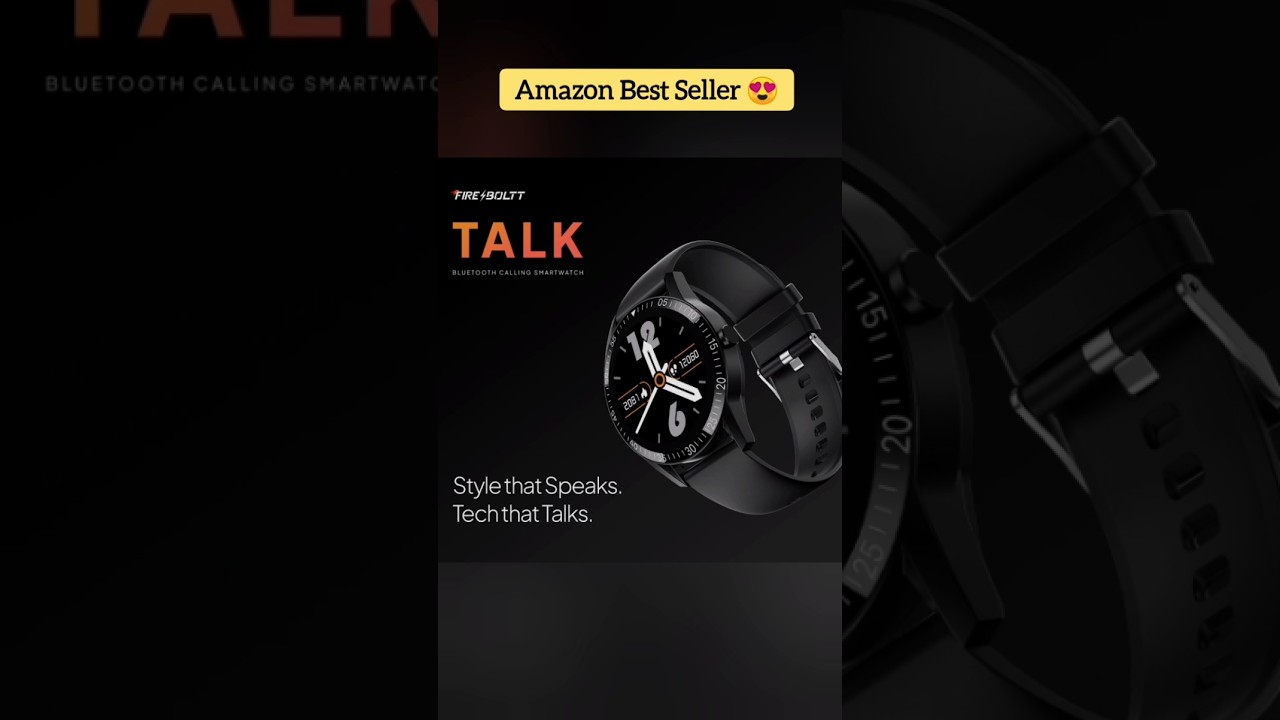 New 😍 Fire-Boltt Talk Bluetooth Calling Smartwatch, 1.39
