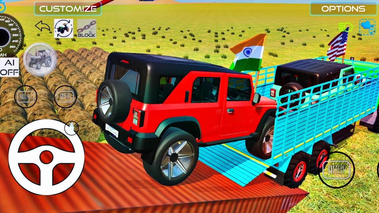 Red Thar Rox Loaded Dumper Per जल्दी देखो!🔥😨