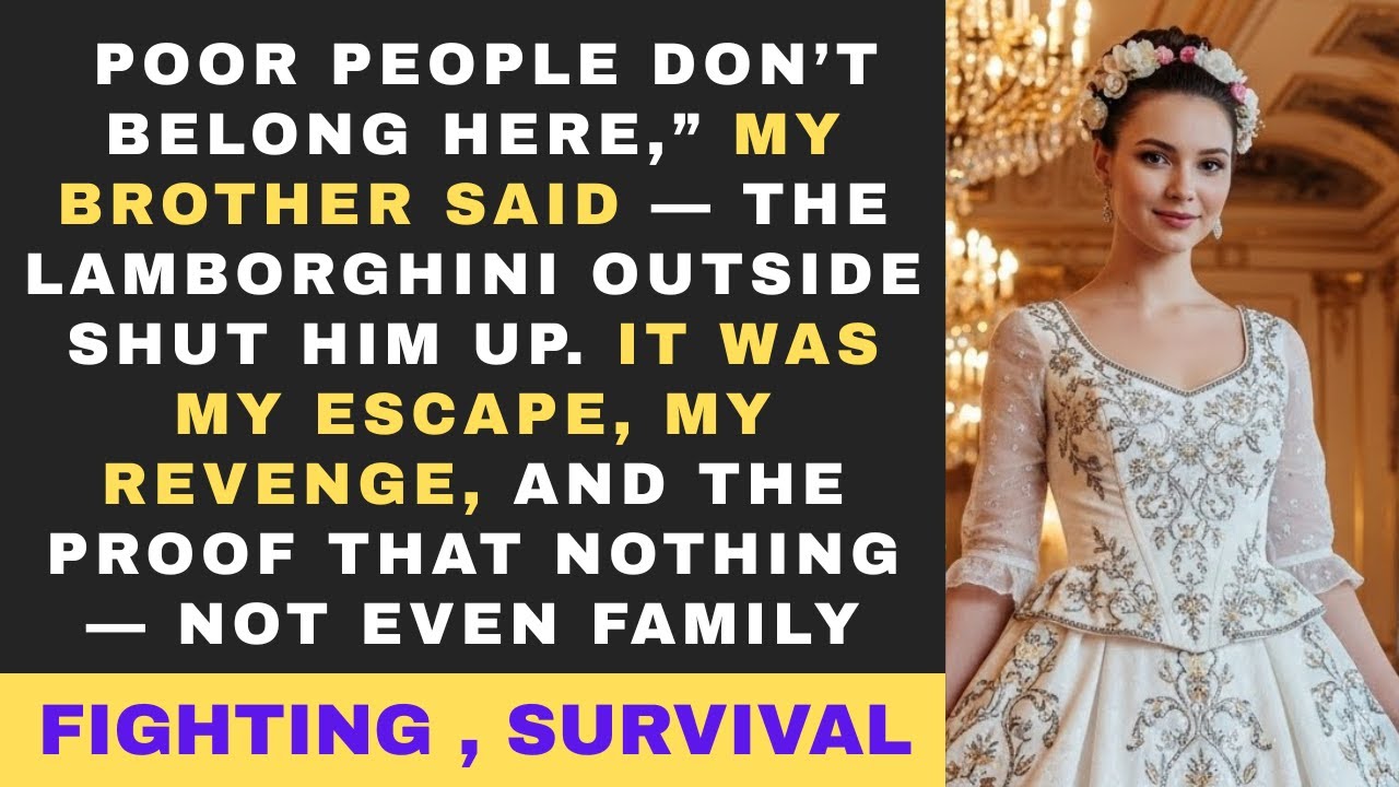 Poor People Don’t Belong Here,” My Brother Said — The Lamborghini Outside Shut Him Up