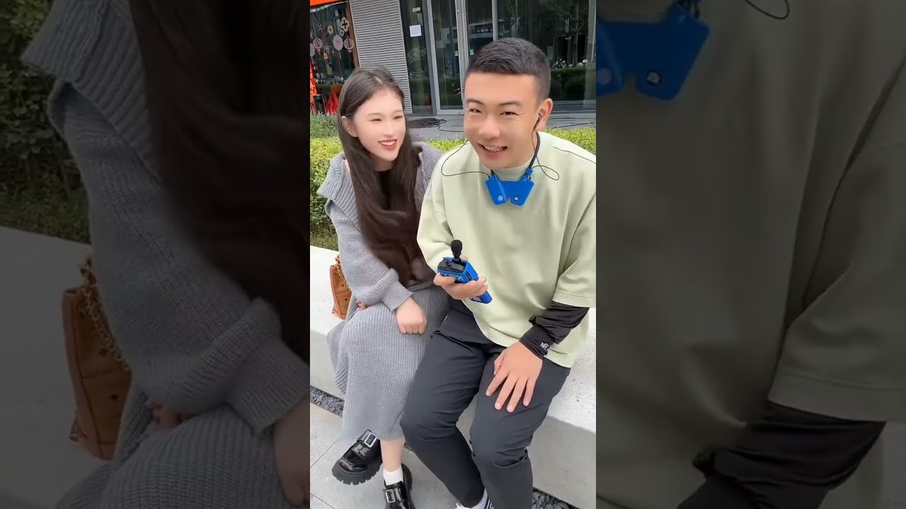 街头搞笑撩妹子