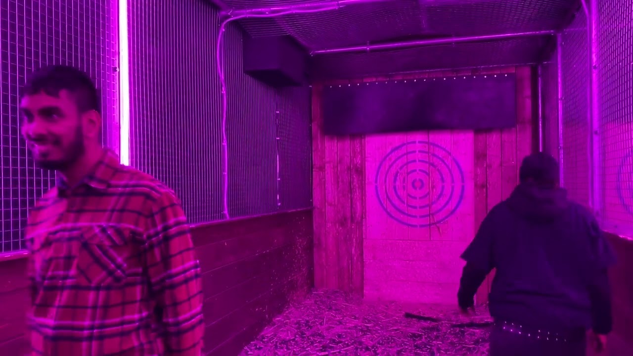 CORE News try Axe Throwing at Boom Battle Bar at the O2