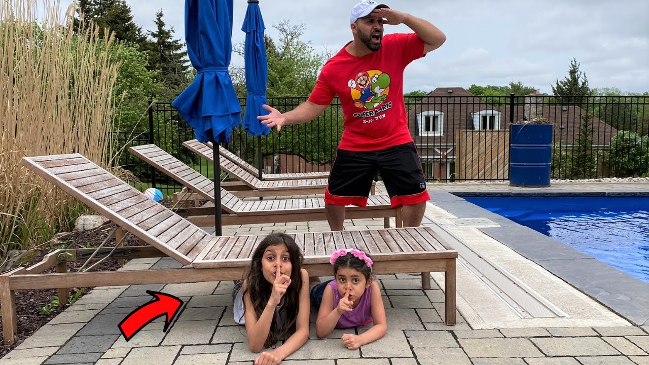 Deema and Sally are Hiding from their Dad