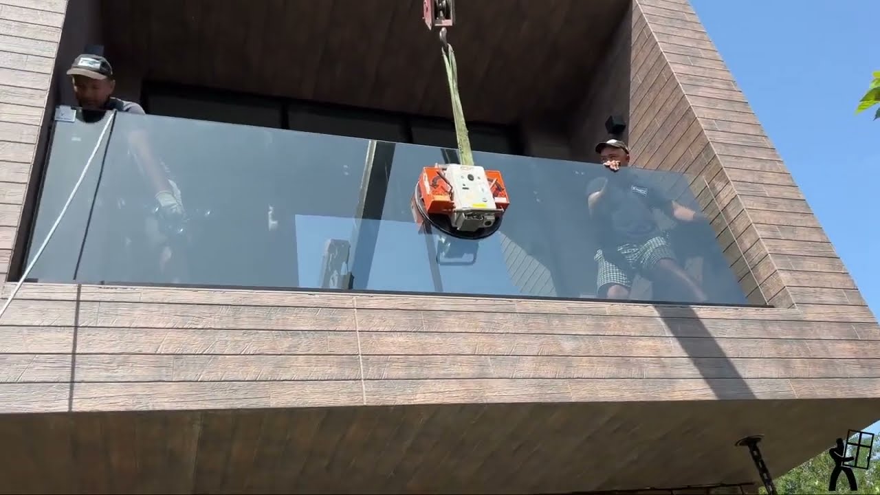 Стеклянные ограждения: профиль GF ЛК60