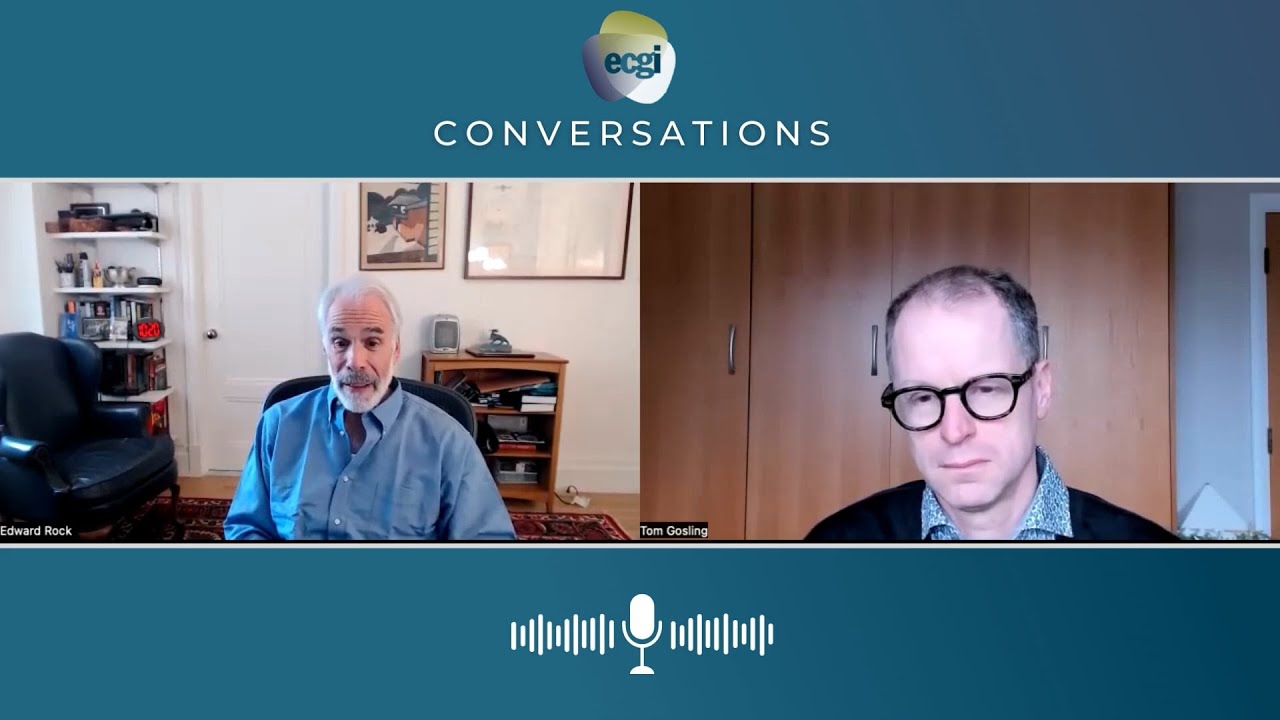 ECGI Conversations - Prof. Ed Rock