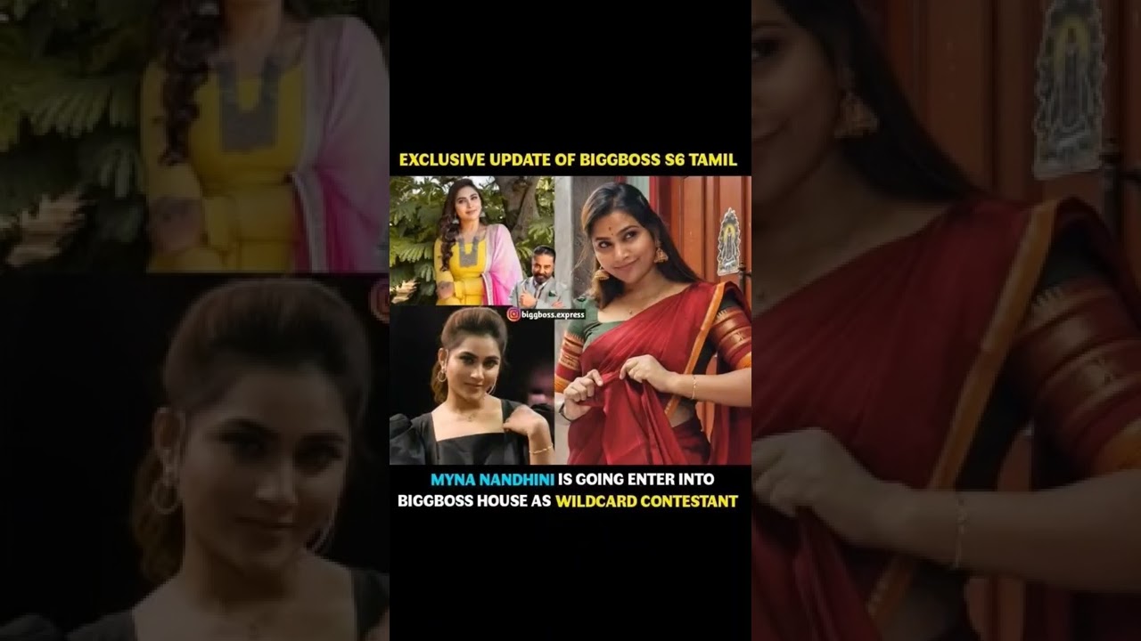 BIGG BOSS SEASON 6 OFFICIAL WILD CARD ENTRY CONTESTANT TODAY 9.30PM