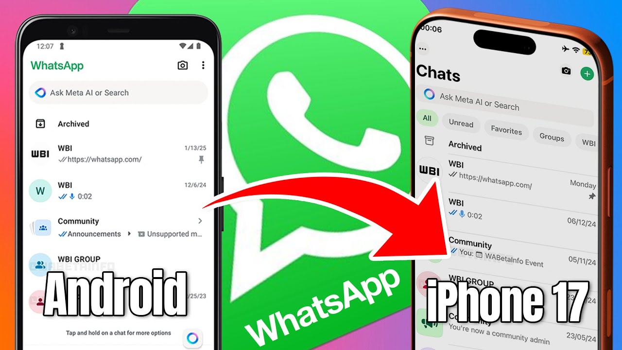 Tutorial pasar WhatsApp de Android a iPhone 17 ✅ SIN PERDER NADA