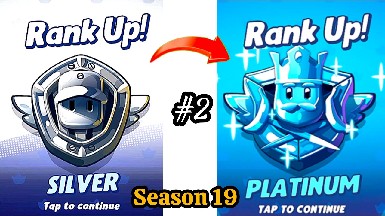 I Reached Silver to Platinum in Stumble Guys Season 19 | JOY Playz 