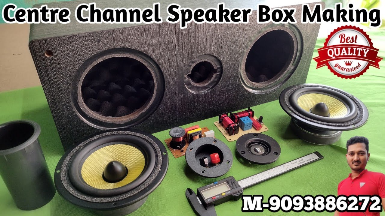 Centre Channel Speaker Box part 2 🔊 Centre Channel Speaker Box Making