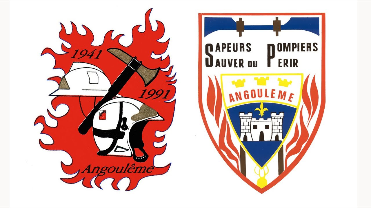 Cinquantenaire des pompiers professionnels d'Angoulême 1941-1991