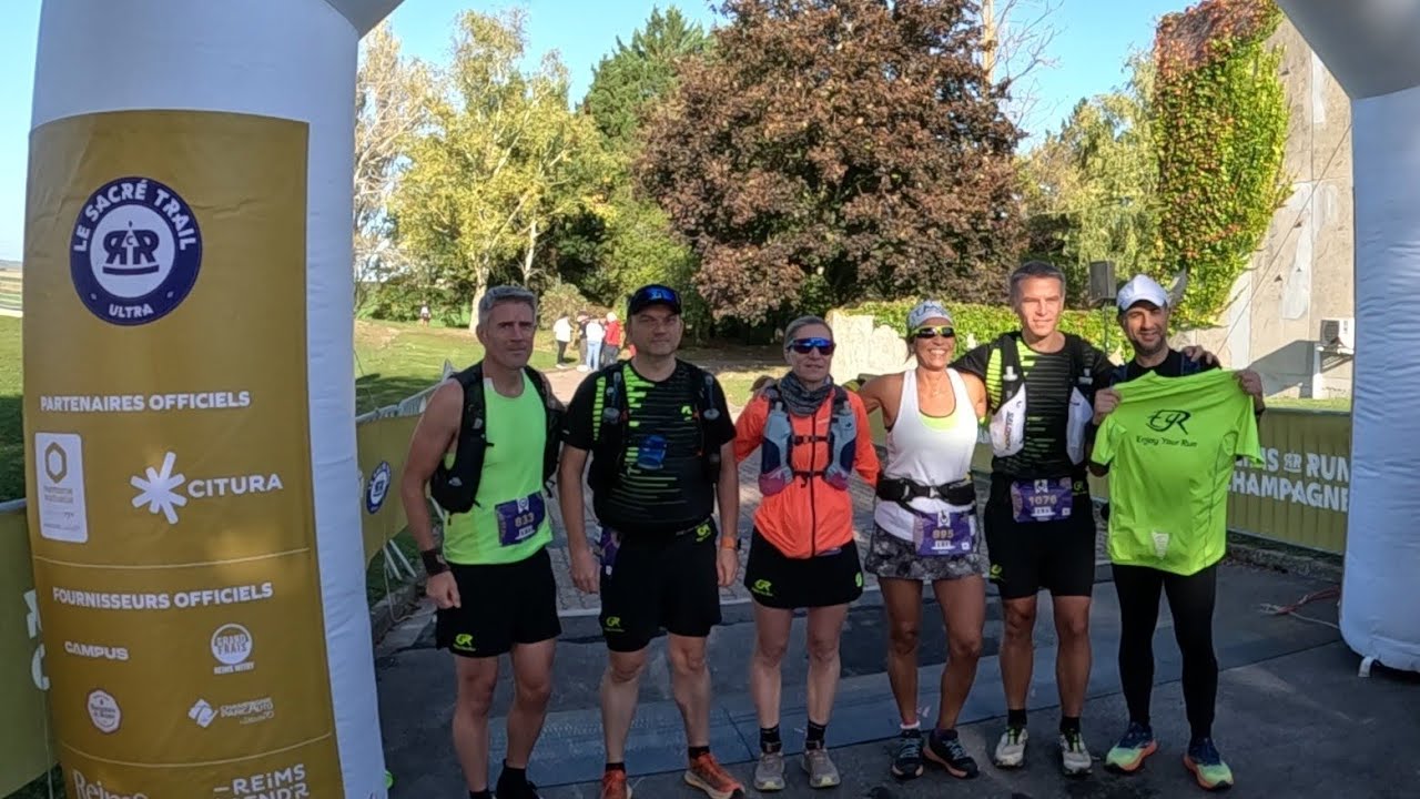Le Sacré Trail Reims run Champagne