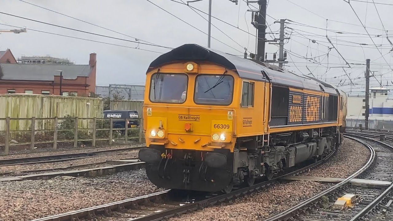 6N22 - 13:51 Tyne Coal Terminal GBRf to Lynemouth Power Stn (GBRf) at Newcastle Central 14:29