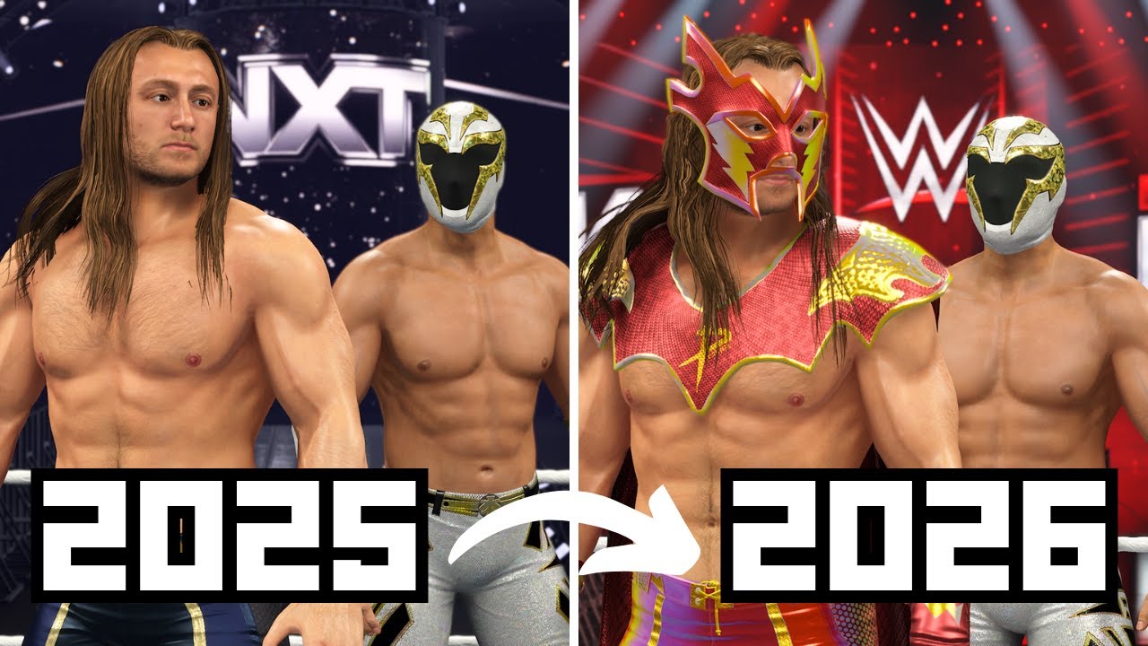 I Booked Fraxiom's First Year on the WWE Main Roster! (WWE 2K25)