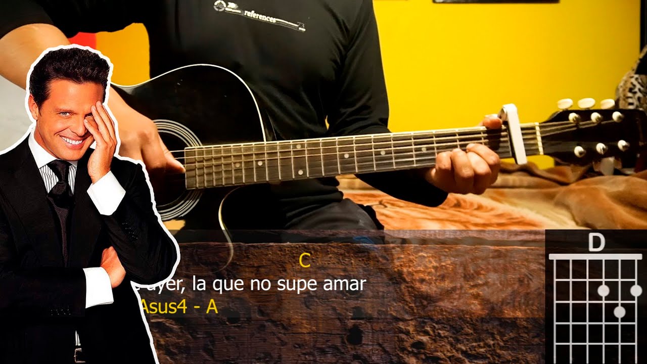 Cómo Tocar - La Incondicional de Luis Miguel en Guitarra (Cover) | Mi Acordes Favorito