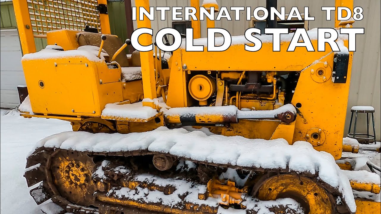 International Dresser TD8 Cold Start