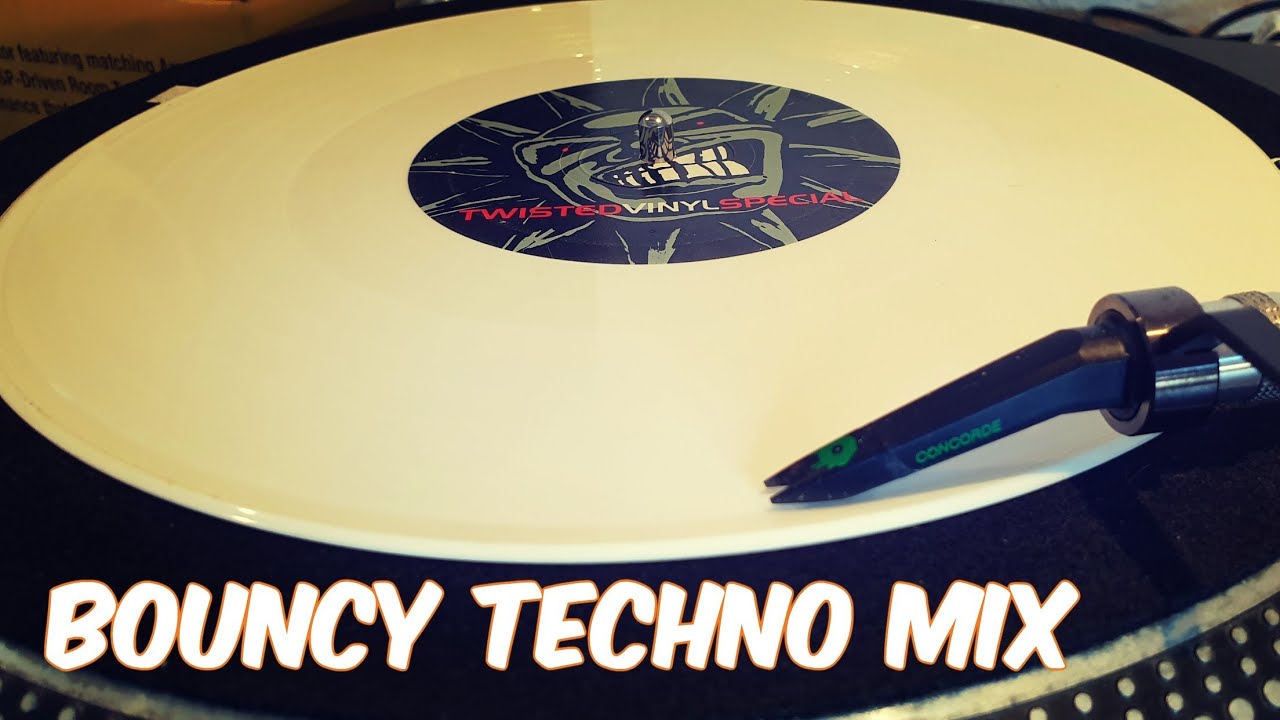 Bouncy Techno Anthems - Live Vinyl Mix 🎧 Pure Buzzin