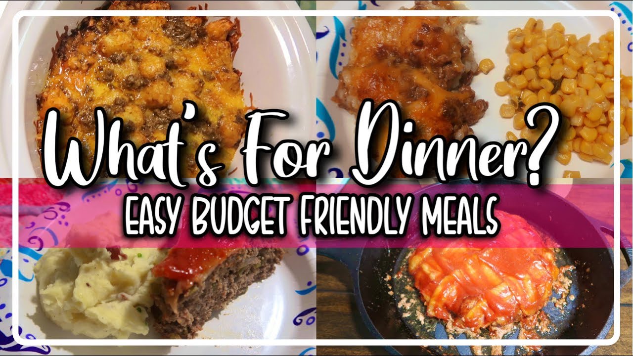 What’s For Dinner? | Easy Budget Friendly Meals | Family Meals | Ep #78