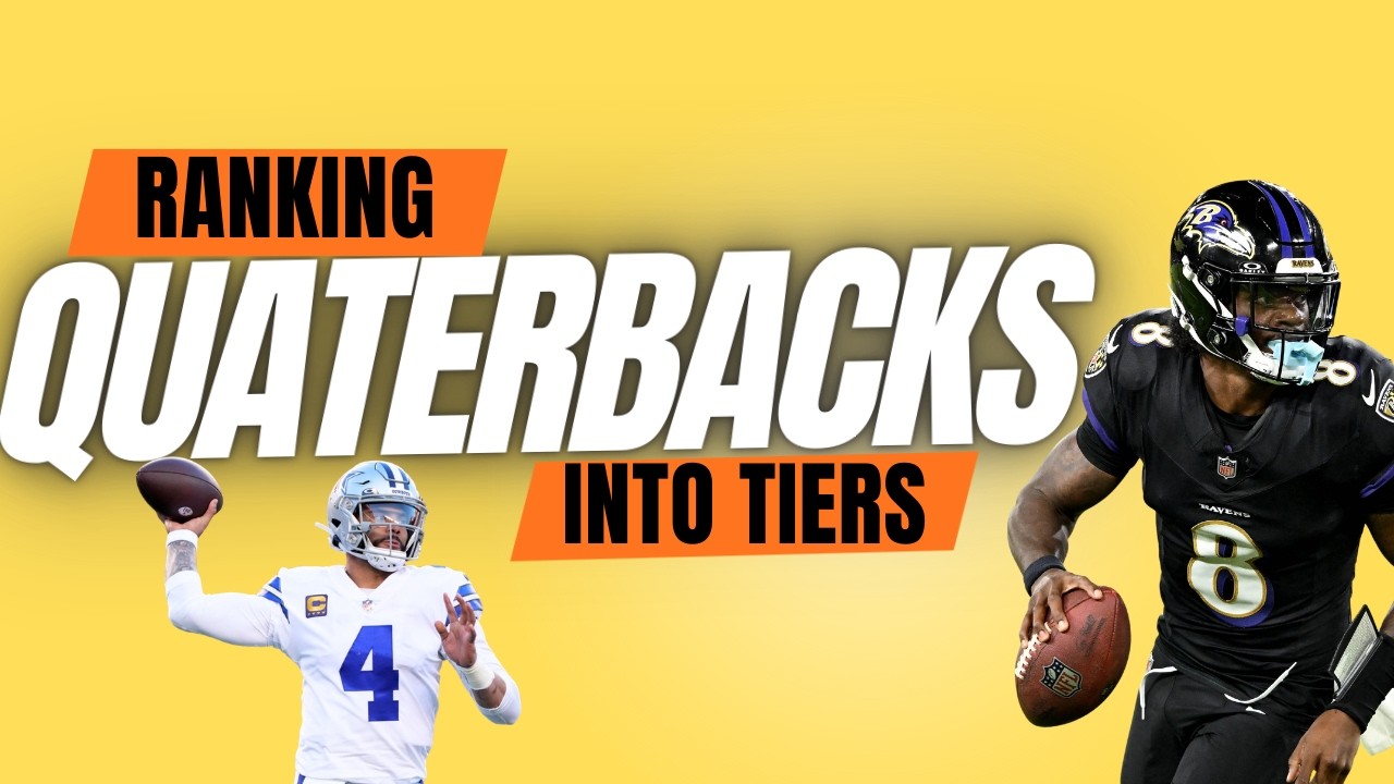 Tier Ranking NFL Quarterbacks