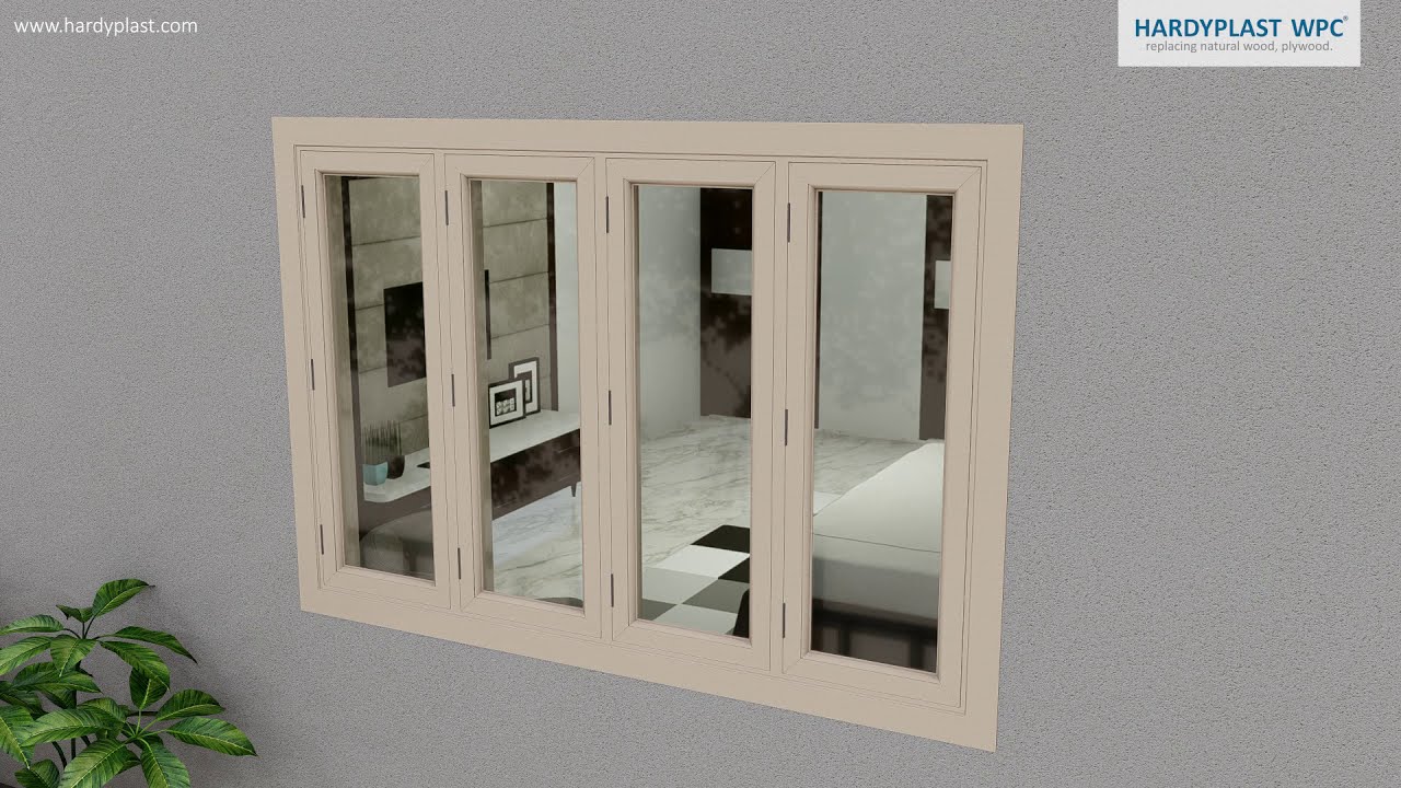 HARDYPLAST WPC WINDOW FAMILY (for casement window system)