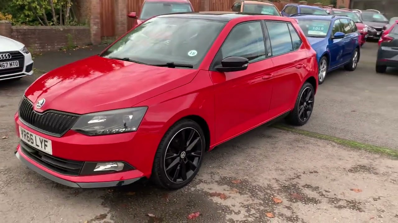 2016 66 Skoda Fabia 1.2 TSI Monte Carlo 5dr great spec, glass roof
