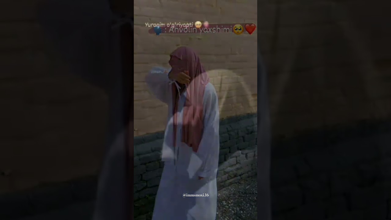 Yuragim og'riyopti💔(you tubedan ketdim,oxirgi video)💔