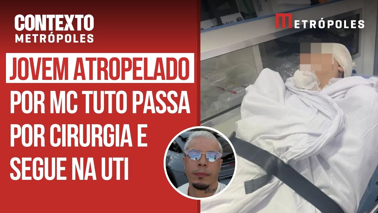 MC Tuto dirigia em velocidade “incompatível” ao atropelar jovem em SP