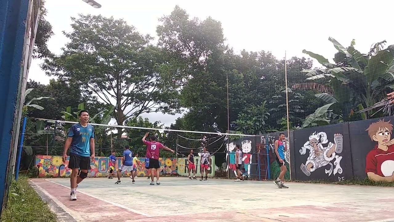 Part 2 Latihan Volly di Lap Fokus Kalimulya #volleyball #volitarkam #volley #latihanvolly #voli 