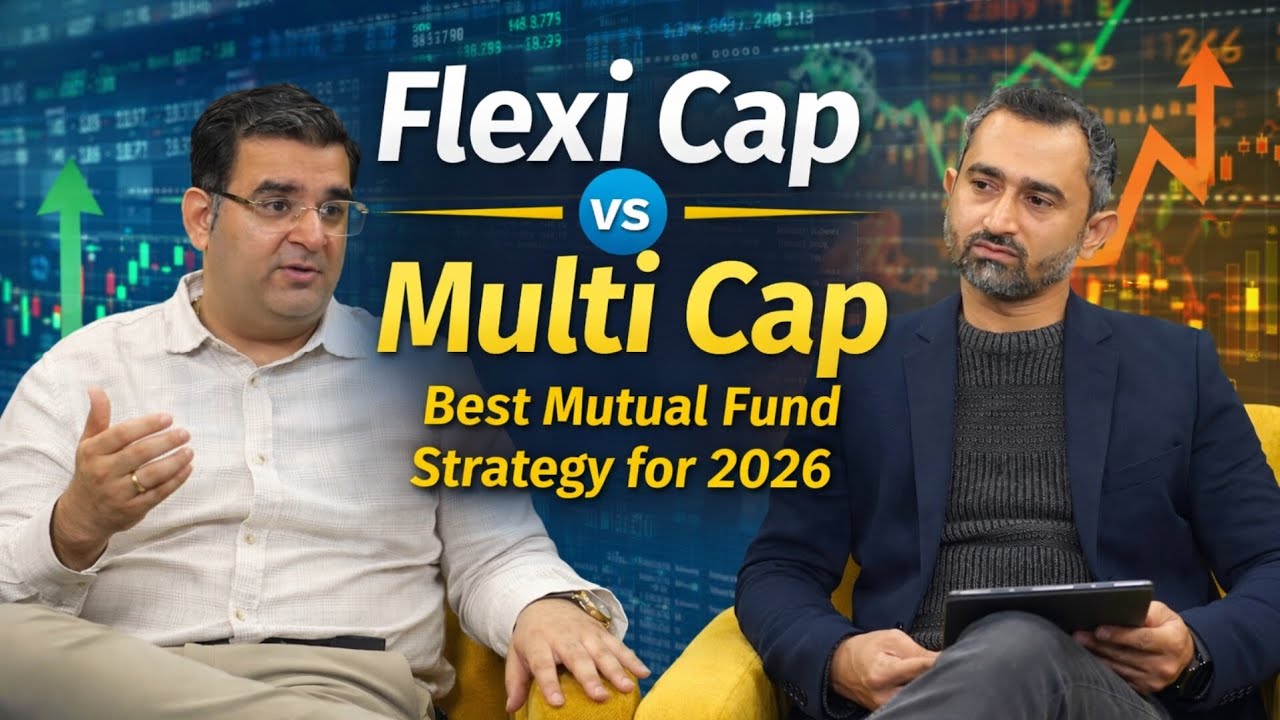 Flexi Cap vs Multi Cap: Best Mutual Fund Strategy for 2026 Explained by Sanjay kathuria 🔥