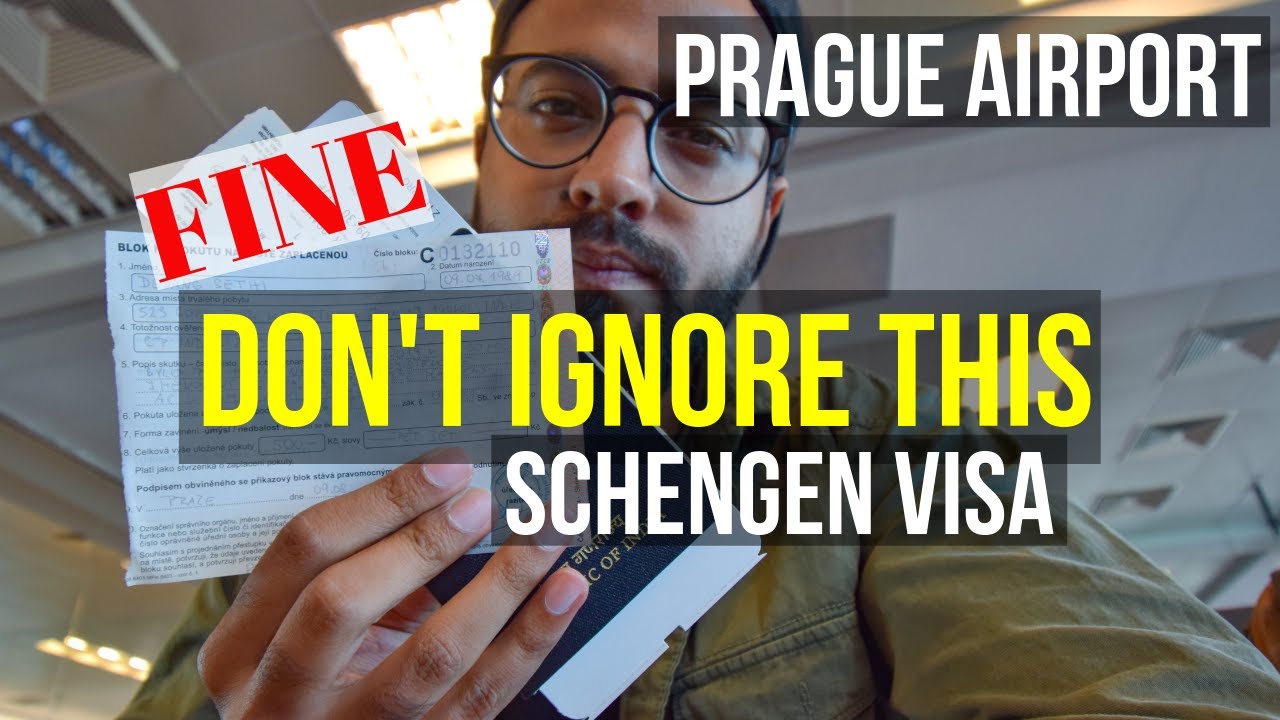 I paid FINE at Prague Airport | SCHENGEN VISA | Most common mistake