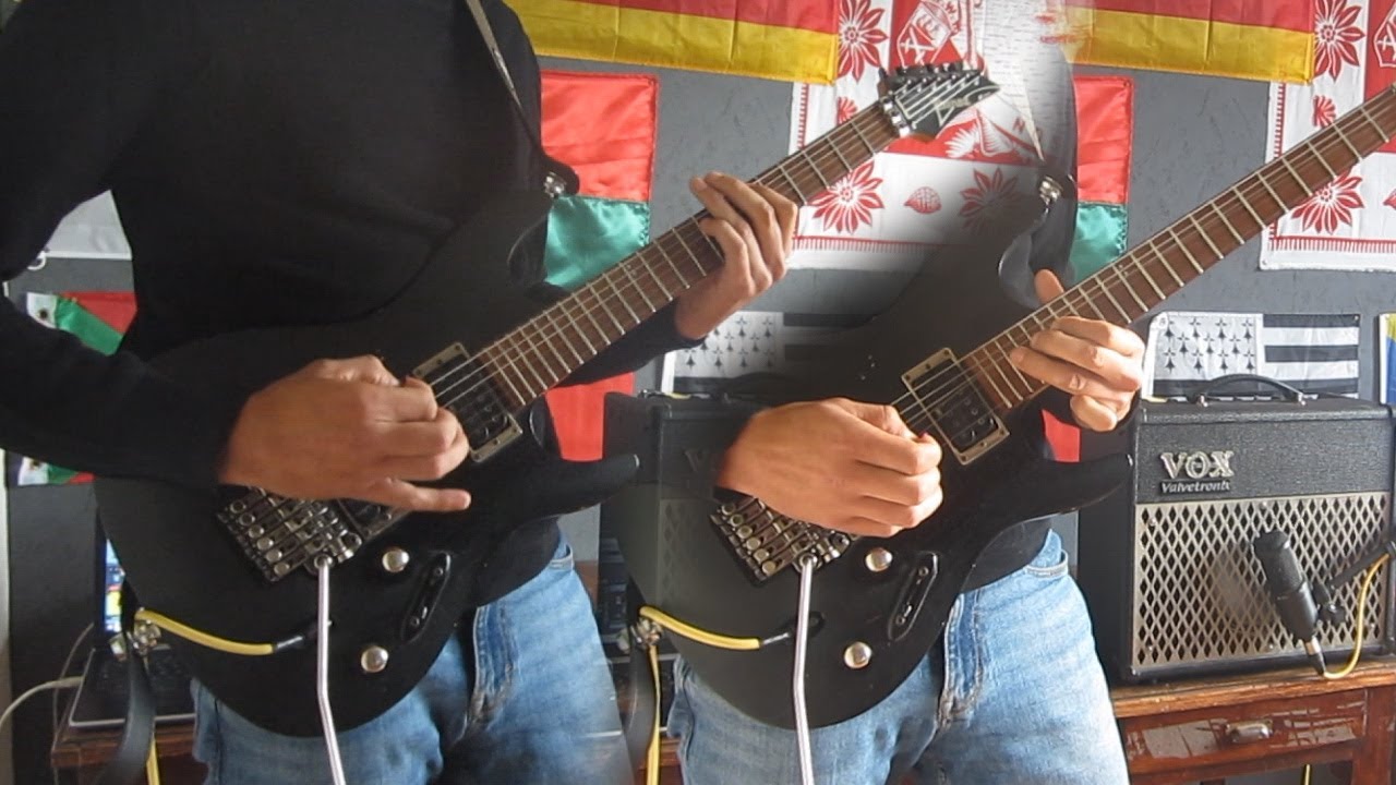 Iron Maiden - The number of the beast guitar cover