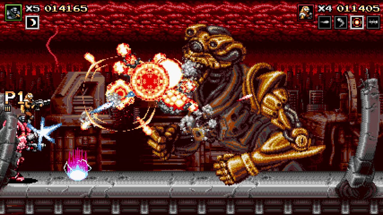 [Blazing Chrome] 2 Players ALL