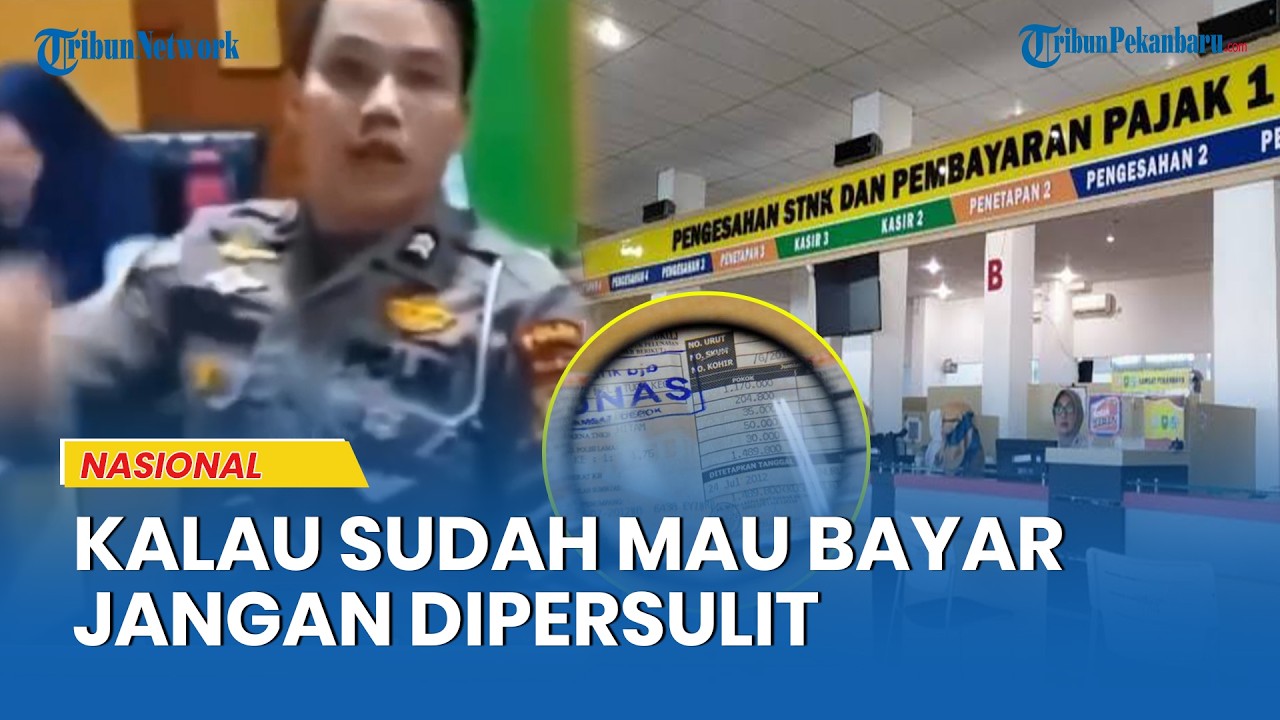 Viral, Warga Mengaku Dipersulit Bayar Pajak Motor, tapi Mudah Saat Lewat Calo