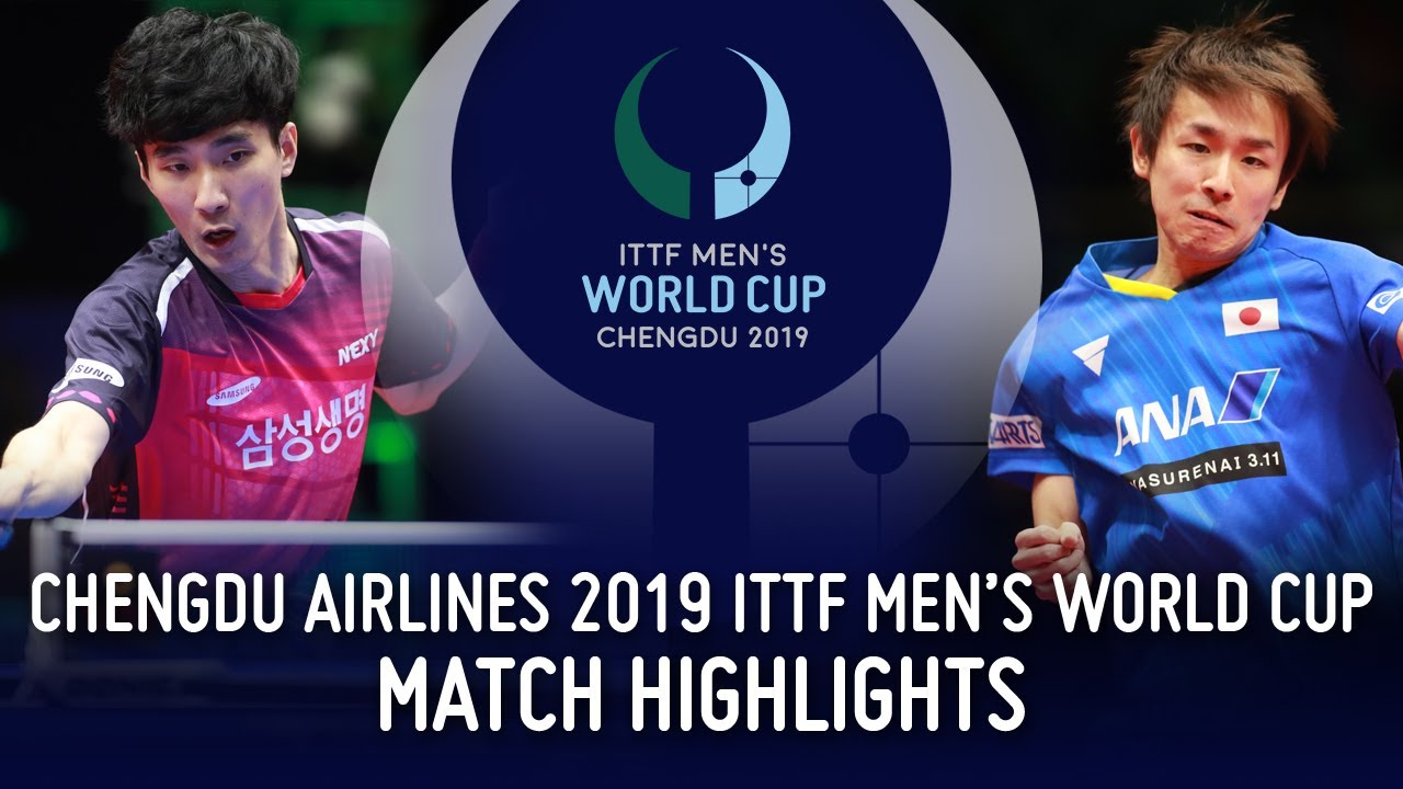 Lee Sangsu vs Koki Niwa | 2019 ITTF Men's World Cup Highlights (R16)