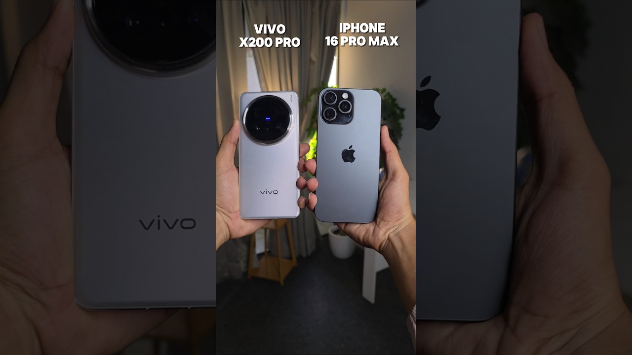 Vivo X200 Pro vs iPhone 16 Pro Max: Ultimate Camera Test Who Wins #shorts