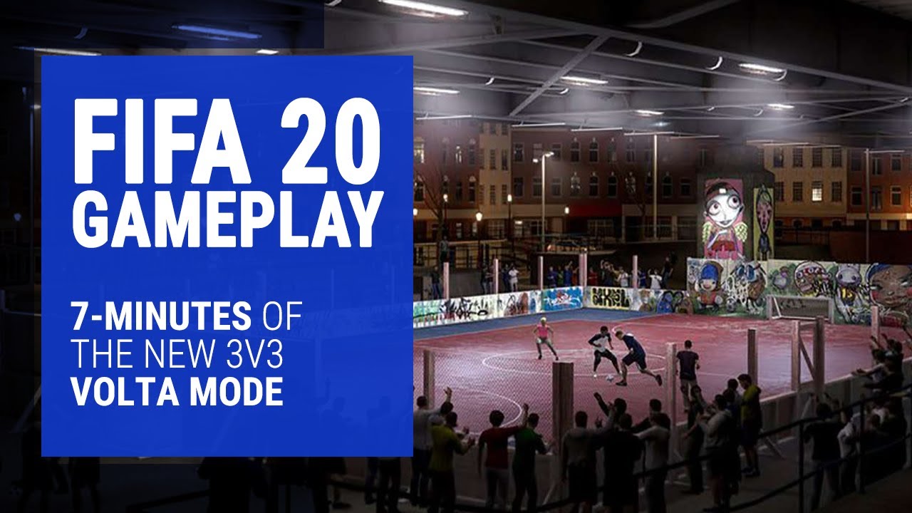 FIFA 20 Gameplay - Quick Look at the 3v3 Volta Mode