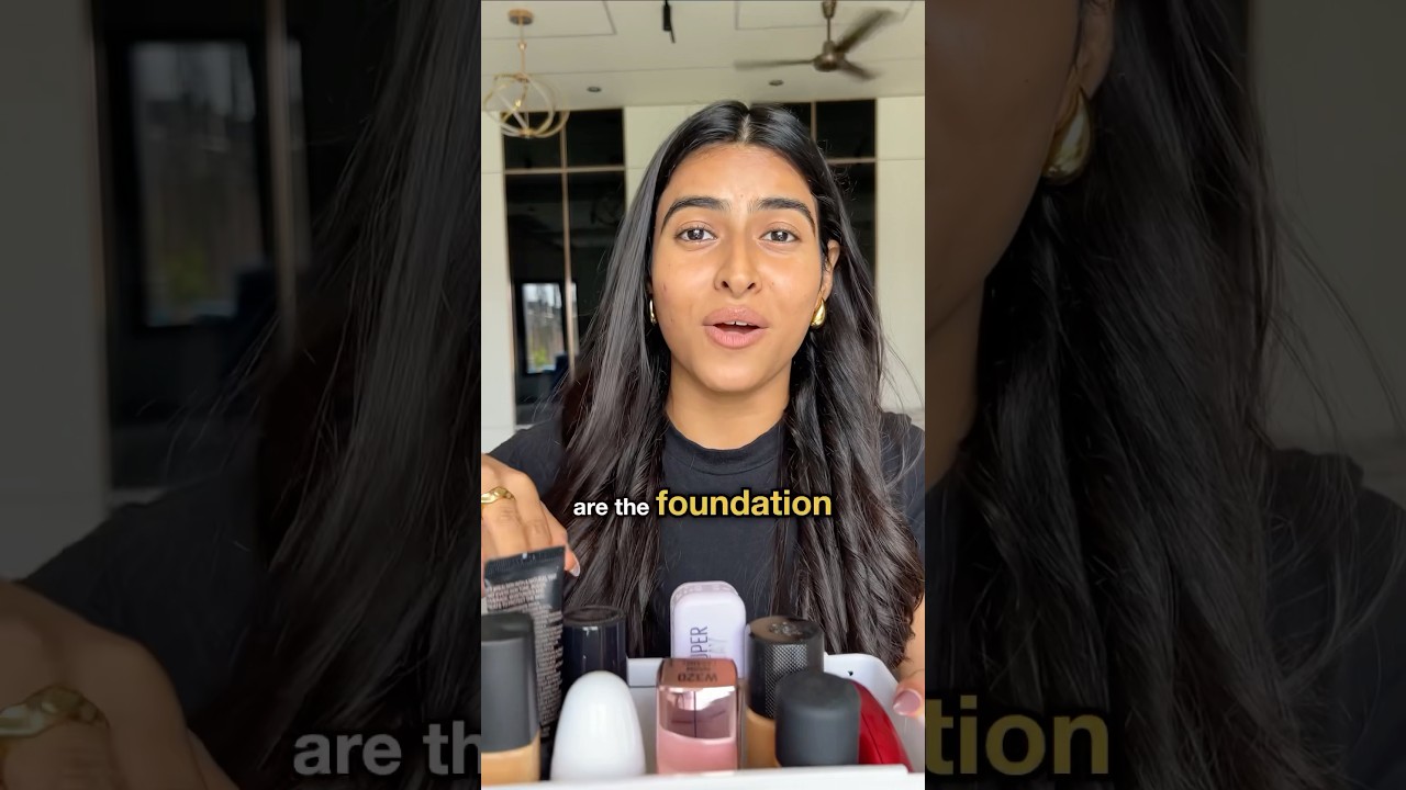 Foundation shade matches for NC40, Medium skin tone with warm undertone. #brownskinmakeup