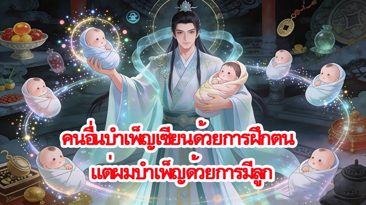 คนอื่นต้องฝึกตนหลายร้อยปี แต่เขาแค่มีลูก พลังก็เพิ่มจนกลายเป็นเซียน